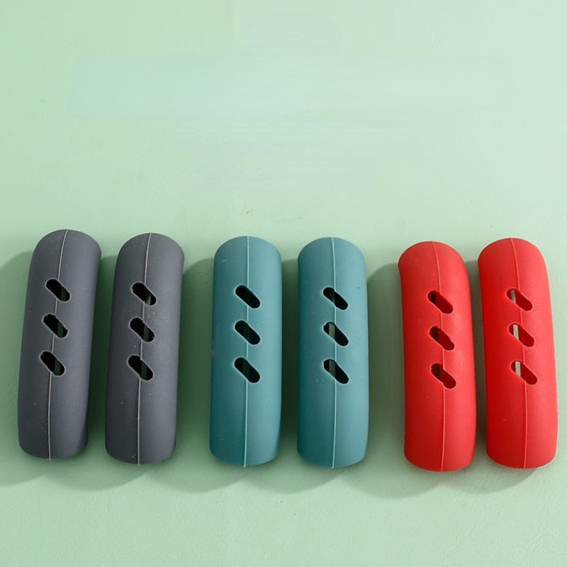 2pc Silicone Heat Insulation Oven Mitt